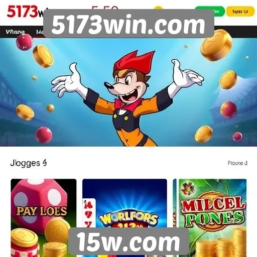 A variedade de jogos disponíveis em 5173win.com